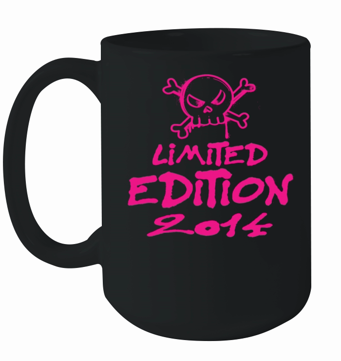 Limited Edition 2014 Birthday 2014 Born Ceramic Mug