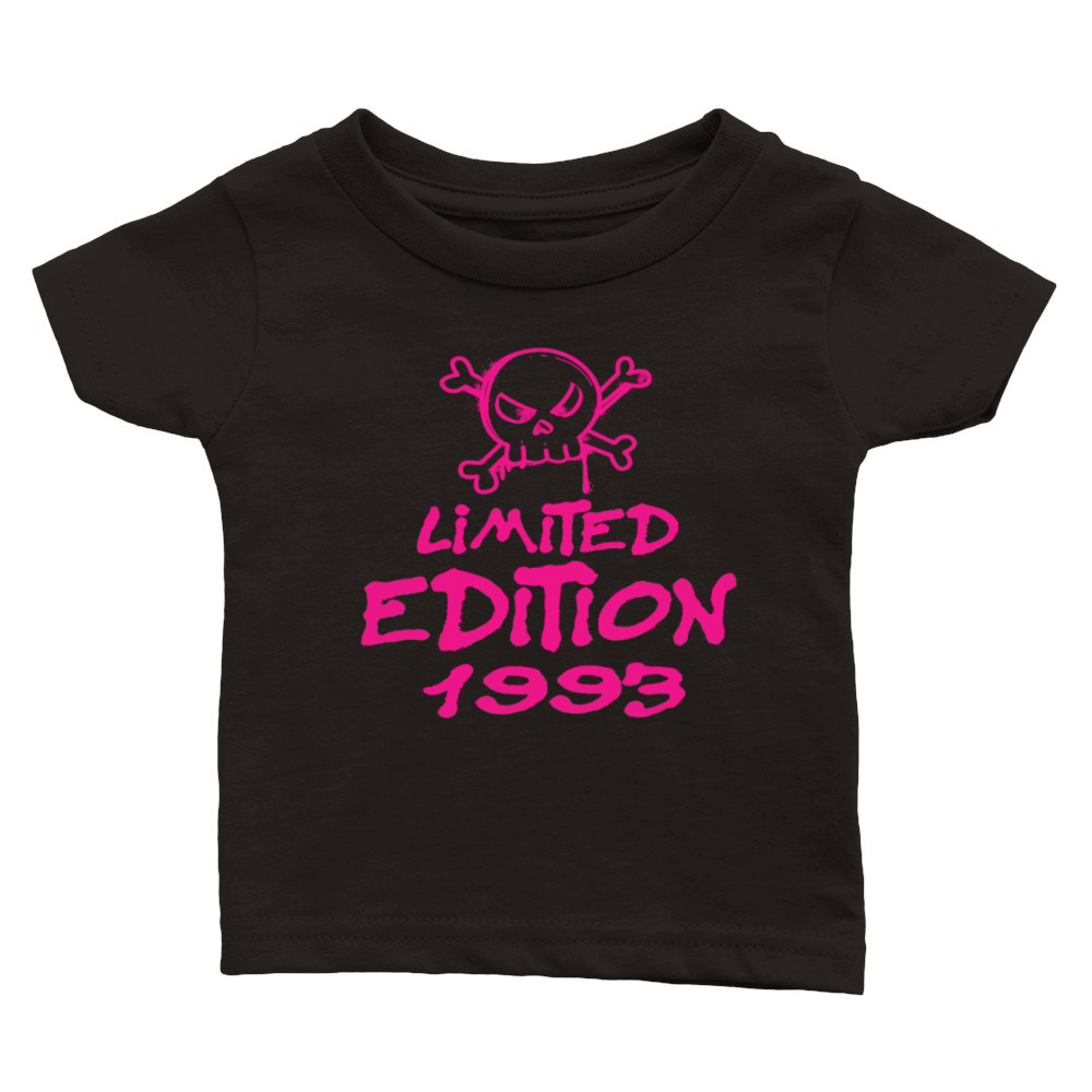 Limited Edition 1993 Birthday 1993 Born Classic Baby Crewneck T-shirt