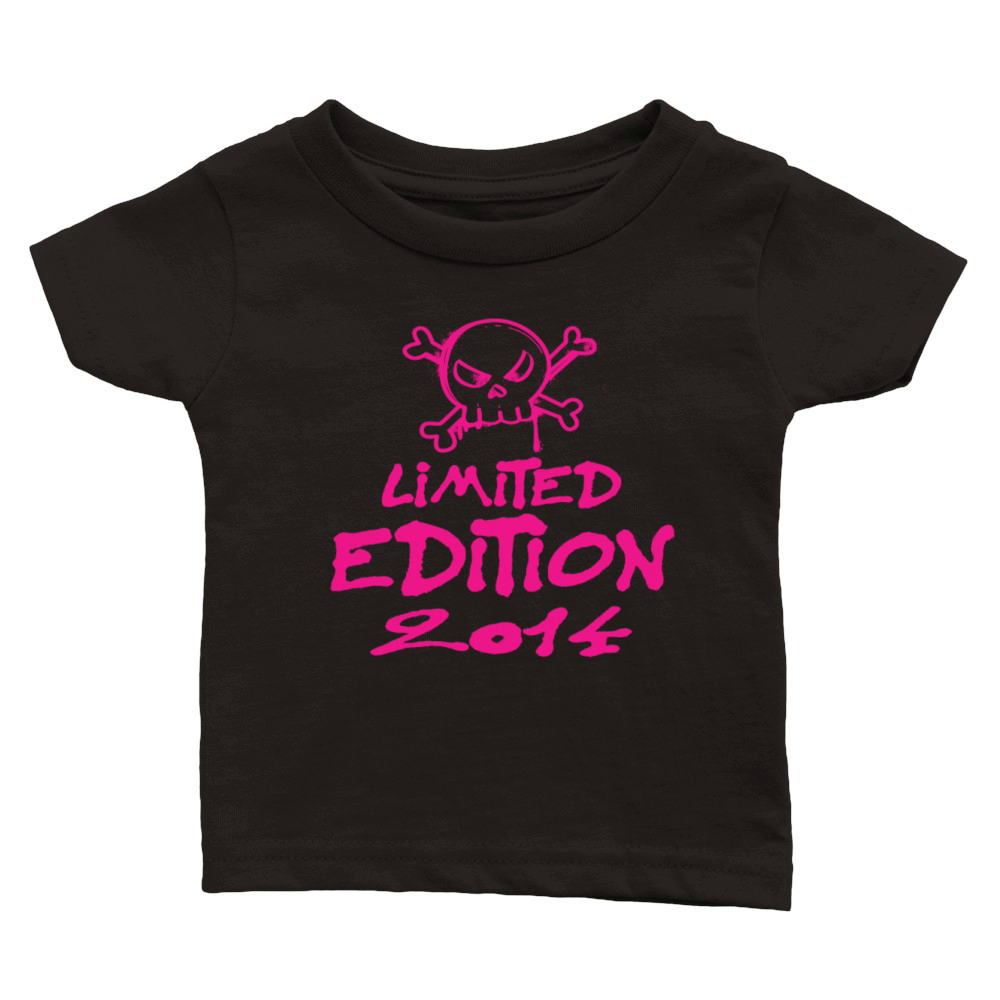 Limited Edition 2014 Birthday 2014 Born Classic Baby Crewneck T-shirt