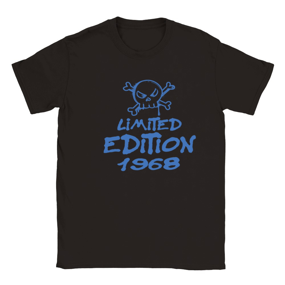 Limited Edition 1968 Birthday 1968 Born Classic Kids Crewneck T-shirt
