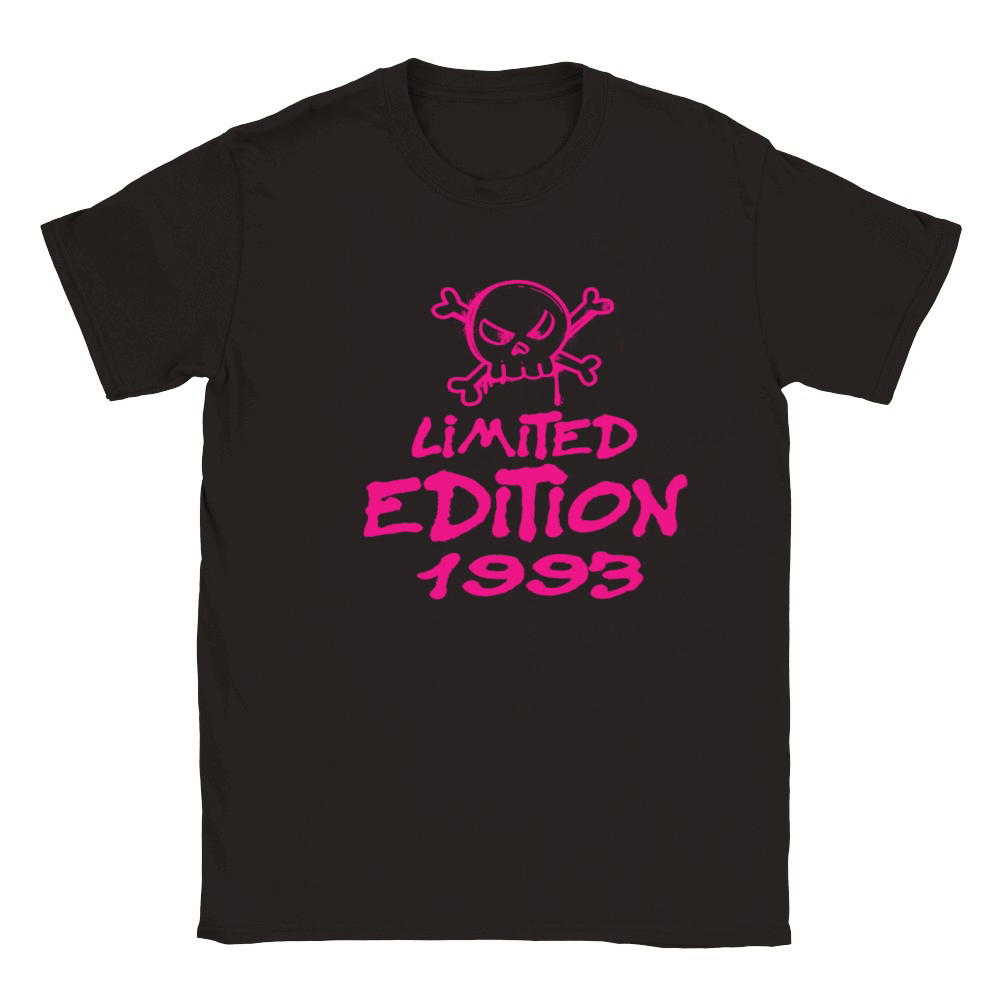 Limited Edition 1993 Birthday 1993 Born Classic Kids Crewneck T-shirt