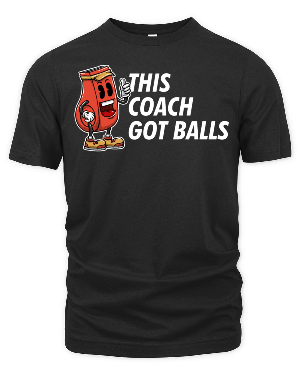 This Coach Got Balls Funny Coaching Humor Mentor T Organic Unisex T-shirt