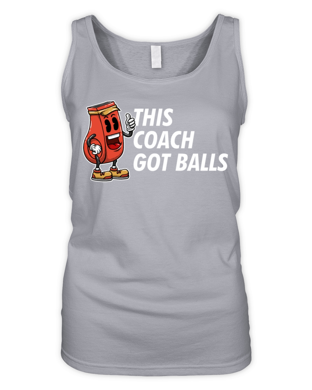 This Coach Got Balls Funny Coaching Humor Mentor T Organic Women's Tank Top