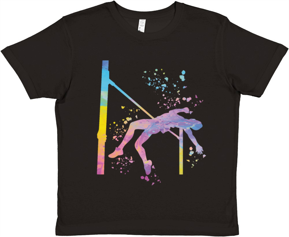 High Jumper High Jumping High Jump Premium Kids Crewneck T-shirt