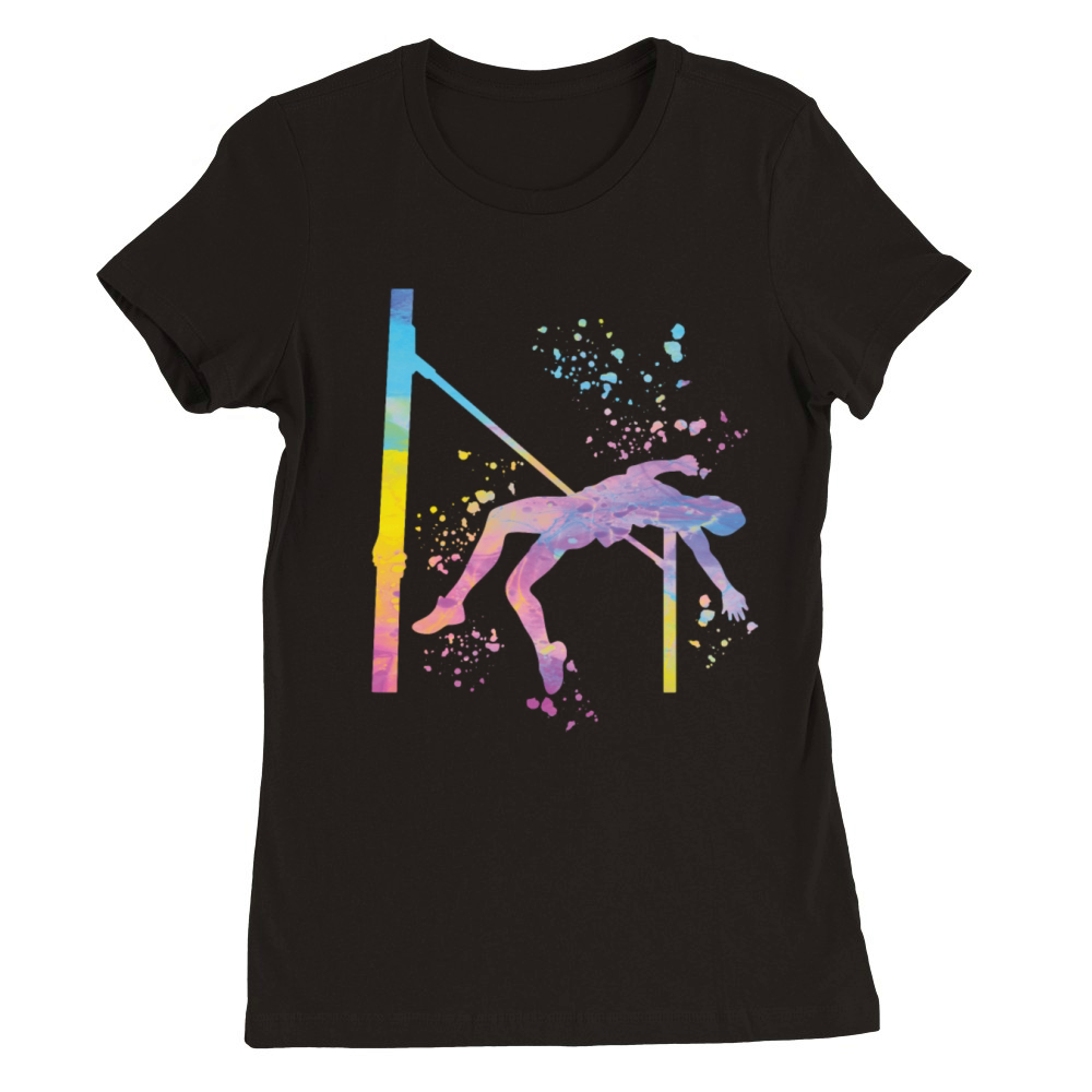 High Jumper High Jumping High Jump Premium Womens Crewneck T-shirt