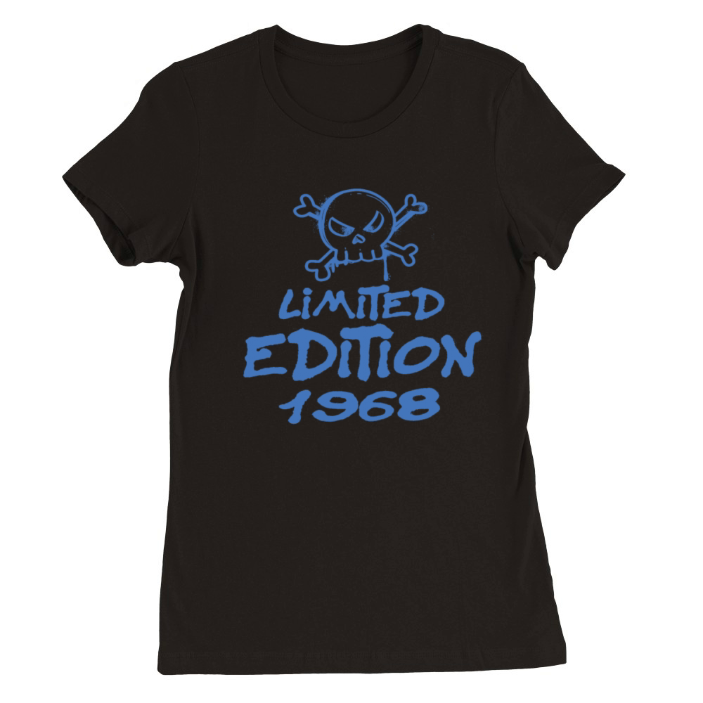 Limited Edition 1968 Birthday 1968 Born Premium Womens Crewneck T-shirt