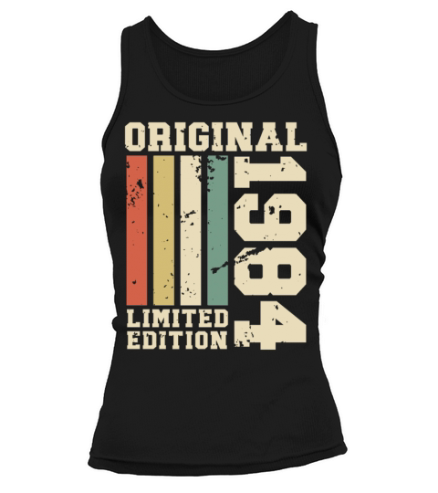 Born 1984 Vintage Retro 40th Birthday Tank top Woman