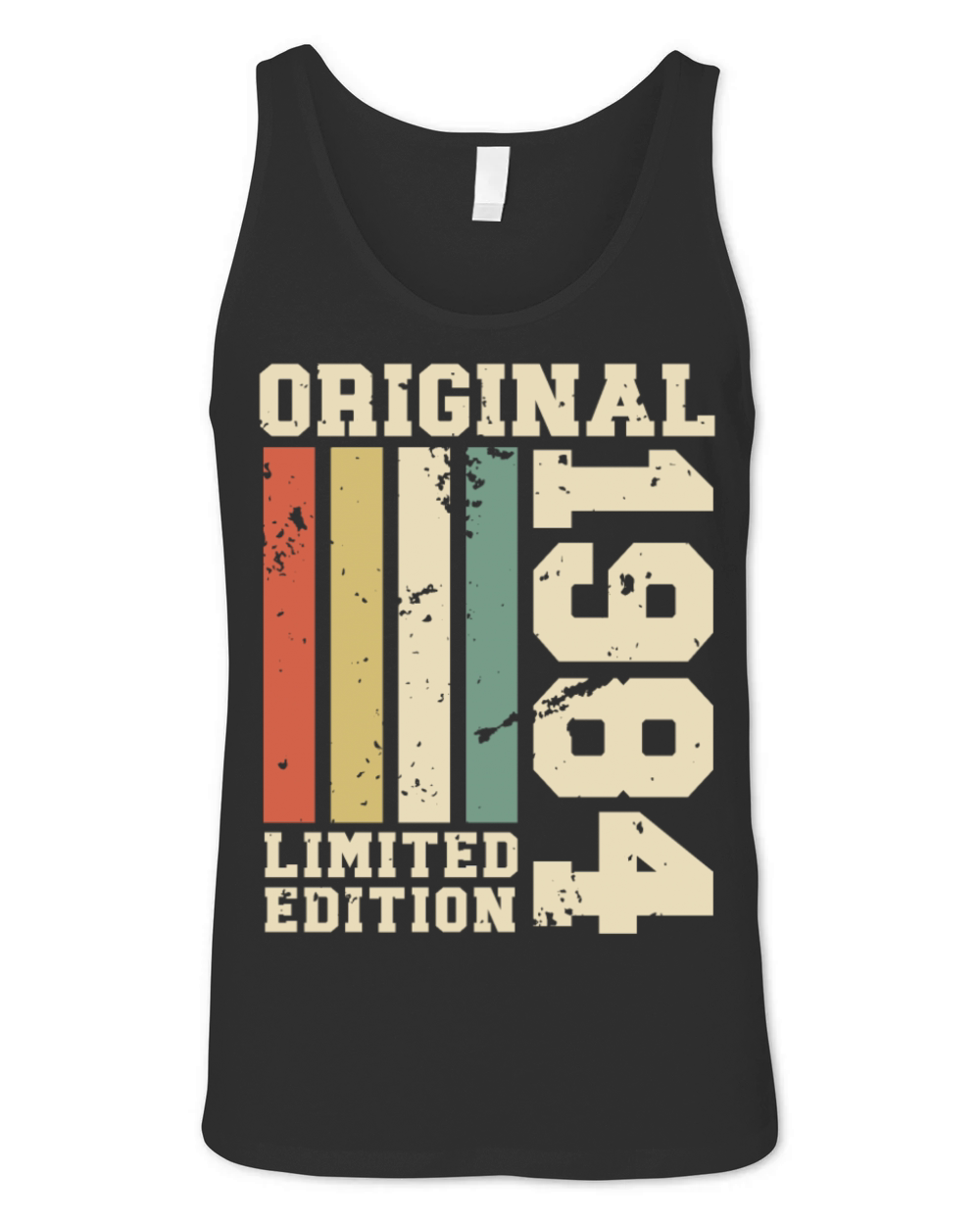 Born 1984 Vintage Retro 40th Birthday Unisex Jersey Tank