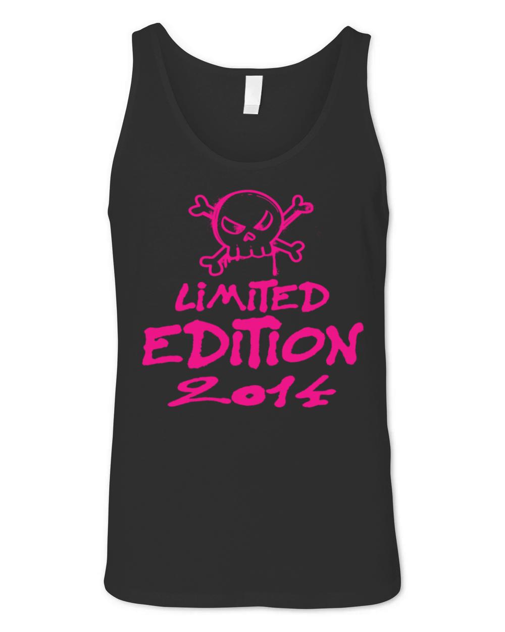 Limited Edition 2014 Birthday 2014 Born Unisex Jersey Tank