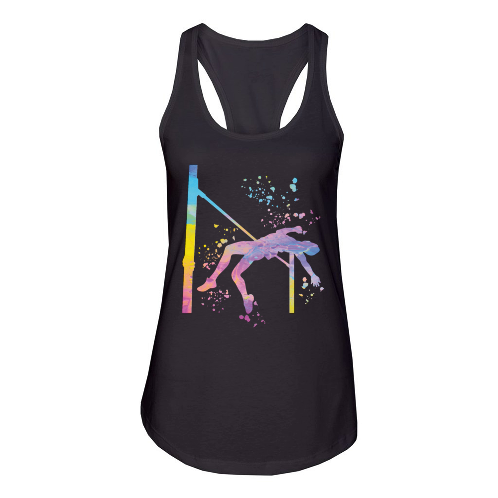 High Jumper High Jumping High Jump Women's Racerback Tank