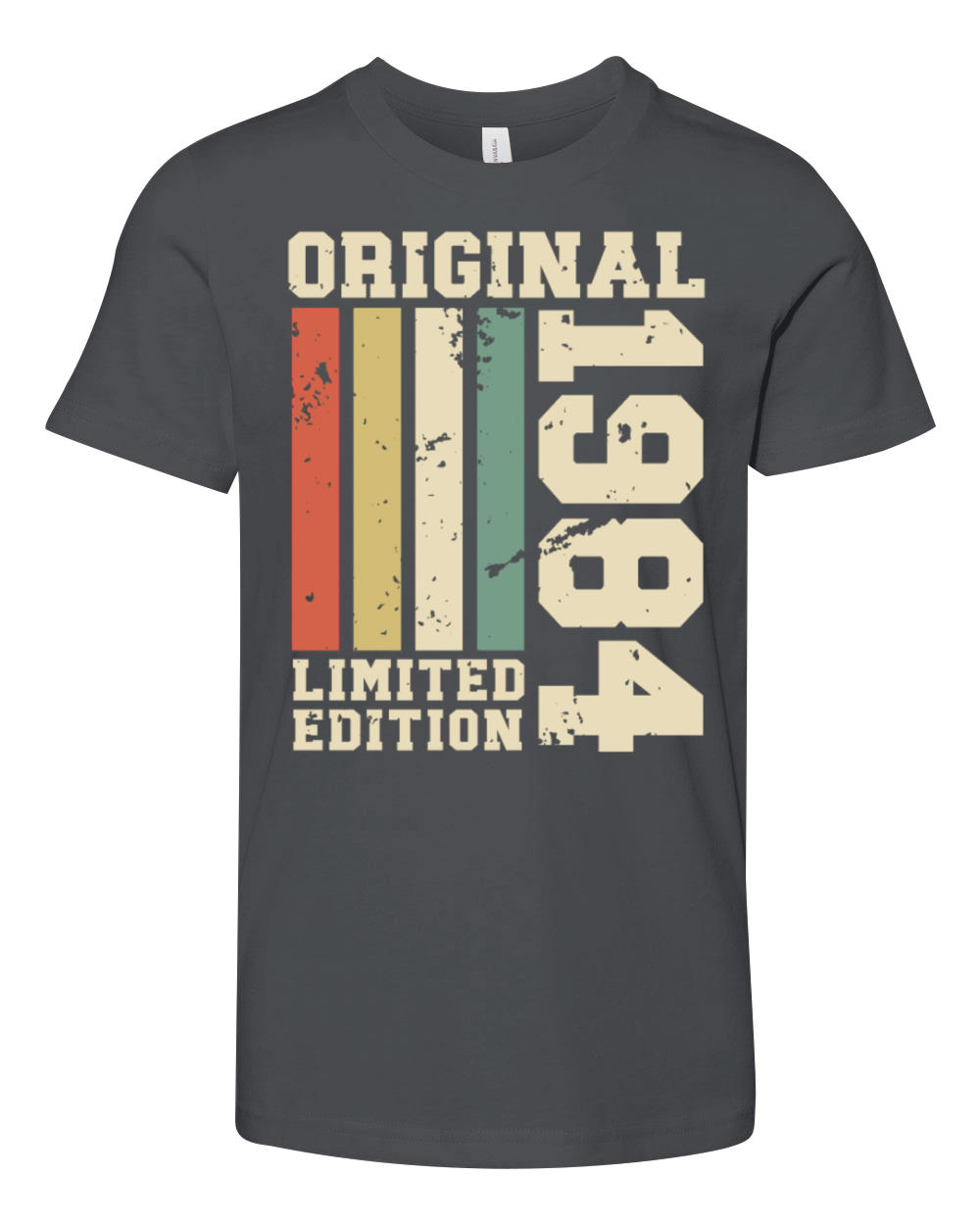 Born 1984 Vintage Retro 40th Birthday Youth Unisex Jersey Tee