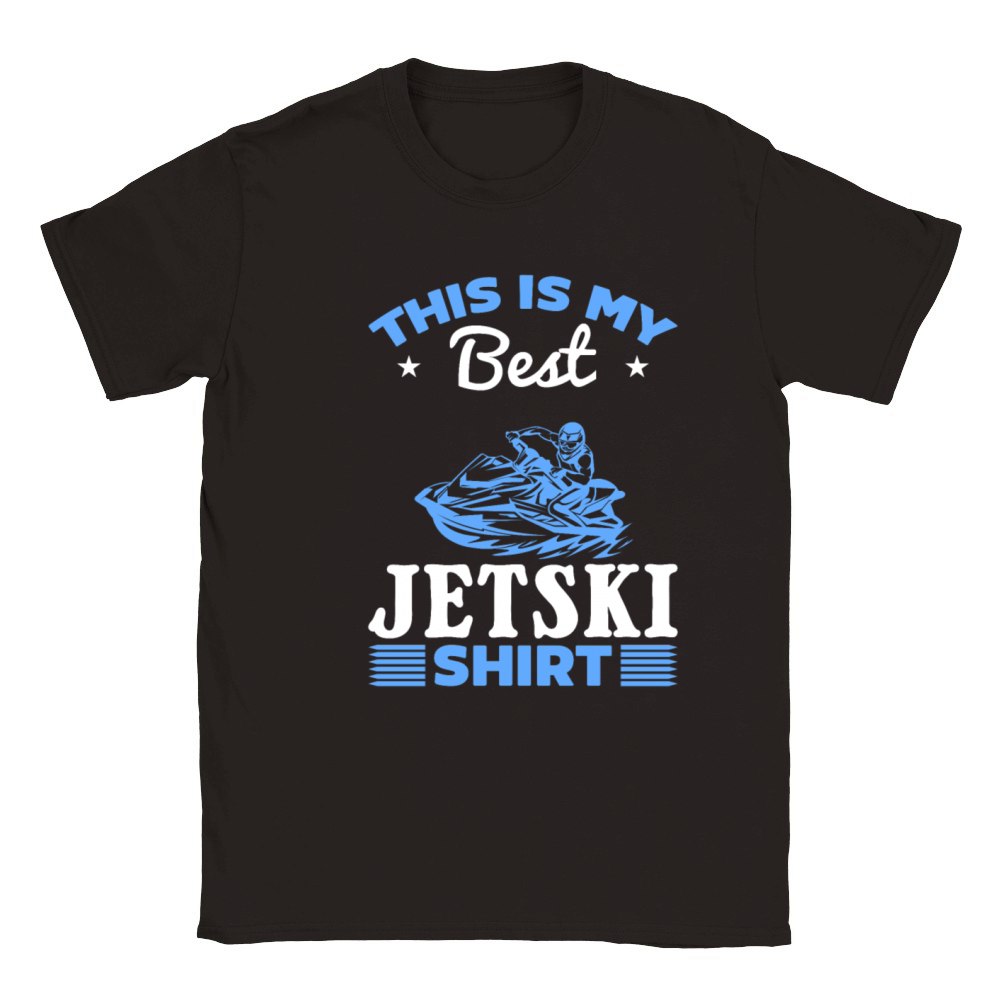 This is my best Jetski shirt Jetski Driver Jetski Classic Kids Crewneck T-shirt