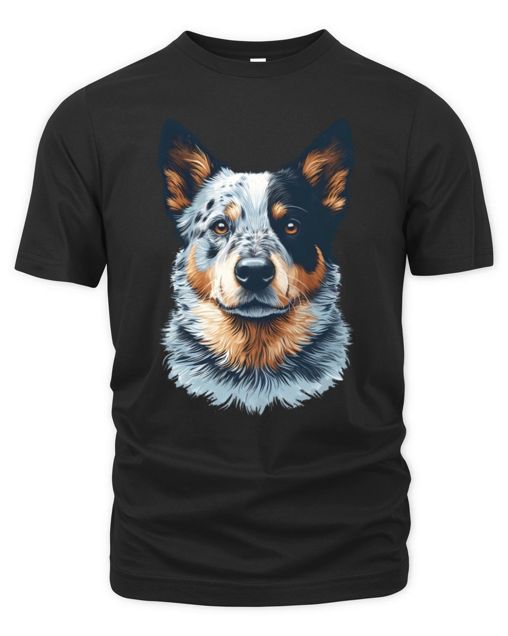 Blue Heeler Vintage Unisex Pet T-Shirt with Custom Organic Unisex T-shirt