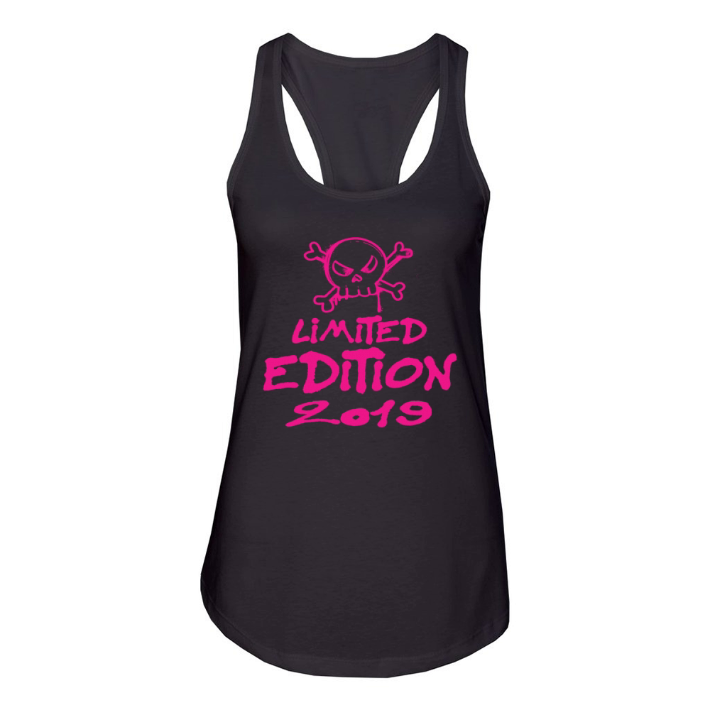 Limited Edition 2019 Birthday 2019 Born Women's Racerback Tank