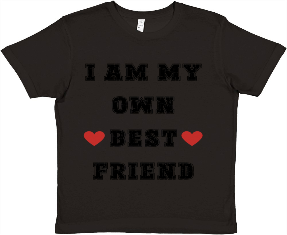 I am my own best friend Premium Kids Crewneck T-shirt