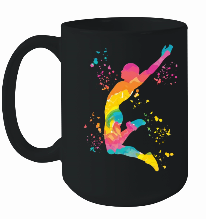 Long Jumper Long Jumping Kids Long Jump Ceramic Mug