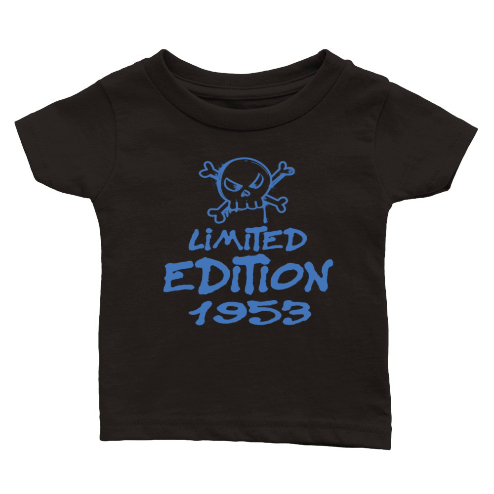 Limited Edition 1953 Birthday 1953 Born Classic Baby Crewneck T-shirt