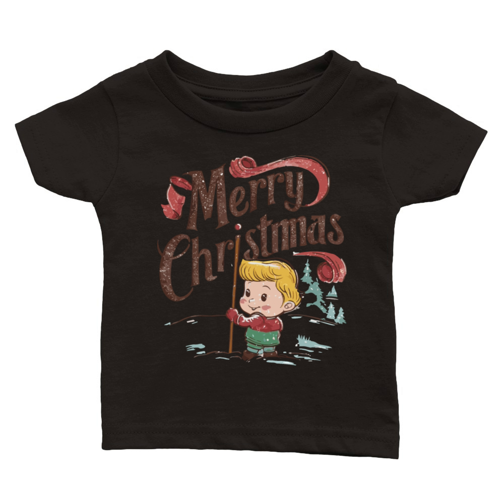 Yuletide Blessings Abound Classic Baby Crewneck T-shirt