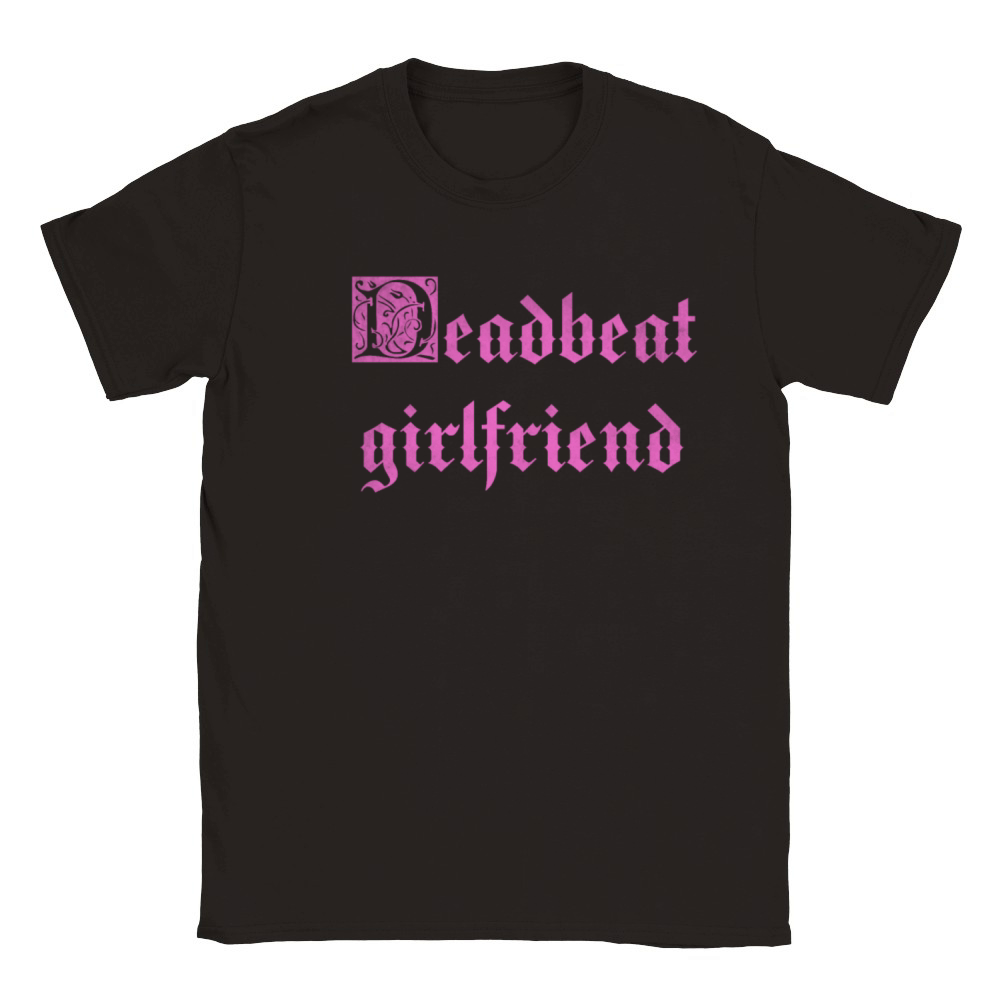Deadbeat girlfriend vintage Classic Kids Crewneck T-shirt