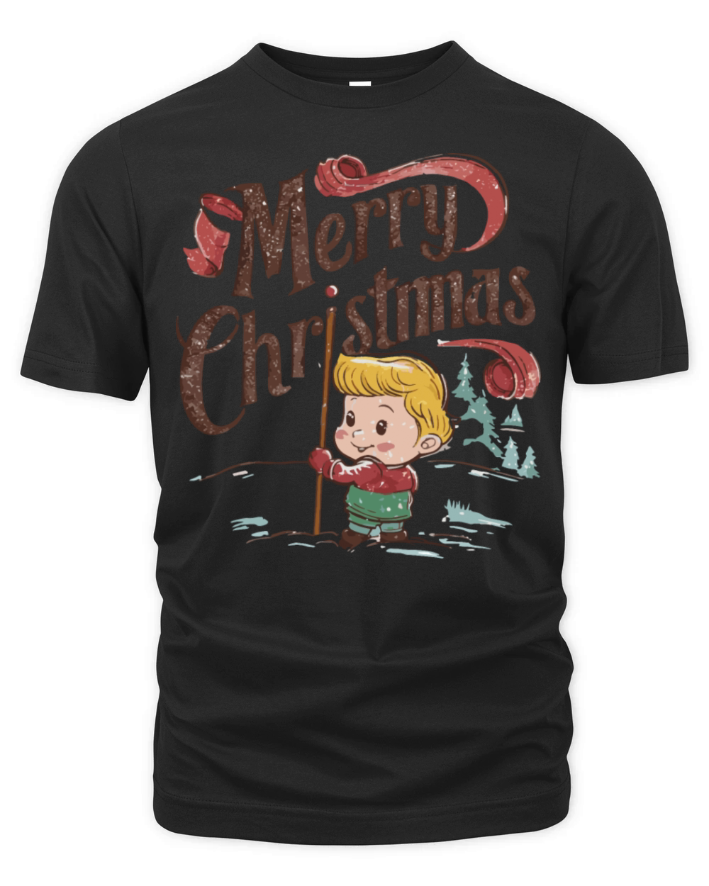 Yuletide Blessings Abound Organic Unisex T-shirt