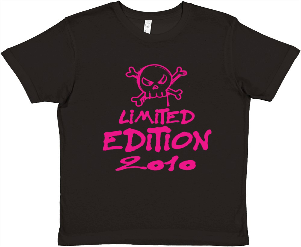 Limited Edition 2010 Birthday 2010 Born Premium Kids Crewneck T-shirt