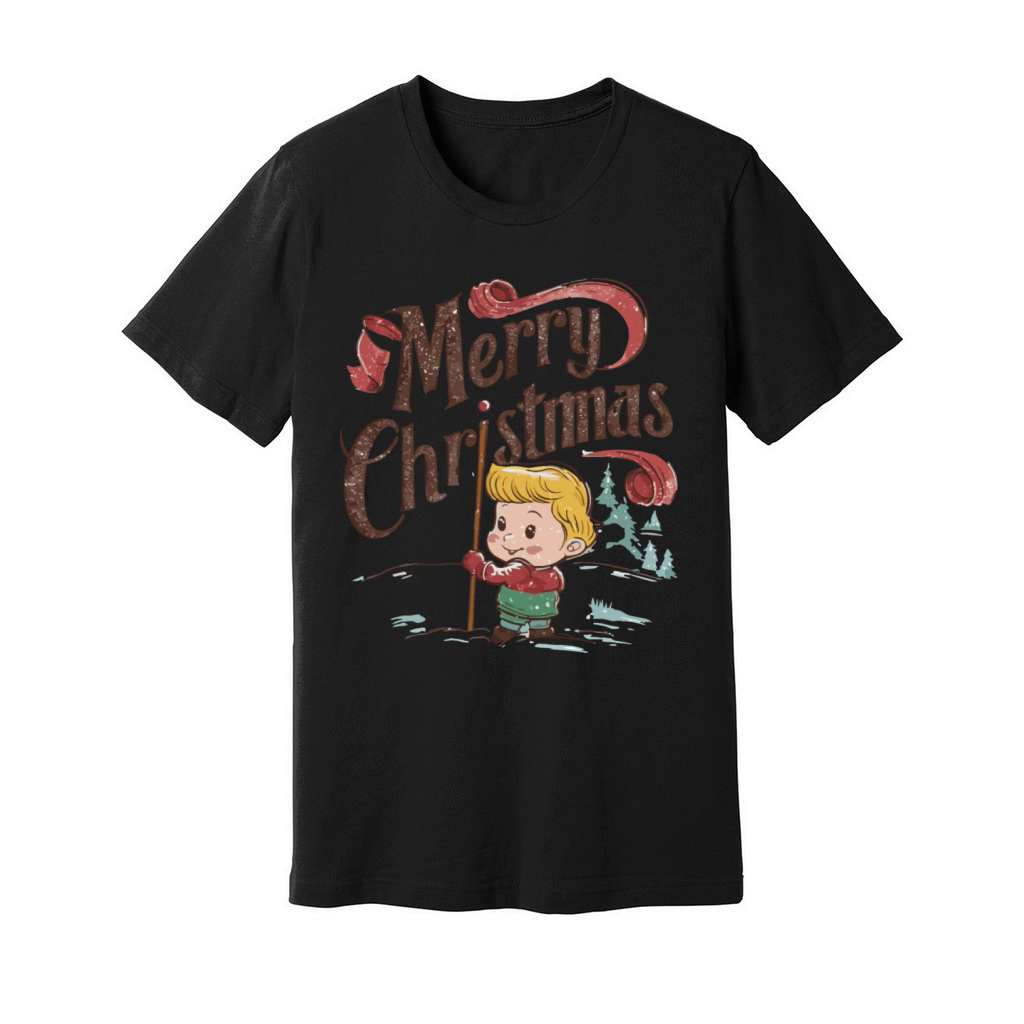 Yuletide Blessings Abound Unisex Jersey Tee