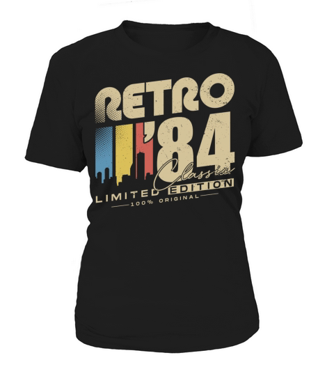 Original 1984 Vintage Retro 40th birthday Women's T-Shirt
