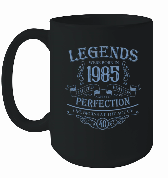 Born 1985 Aged to Perfection Vintage Ceramic Mug