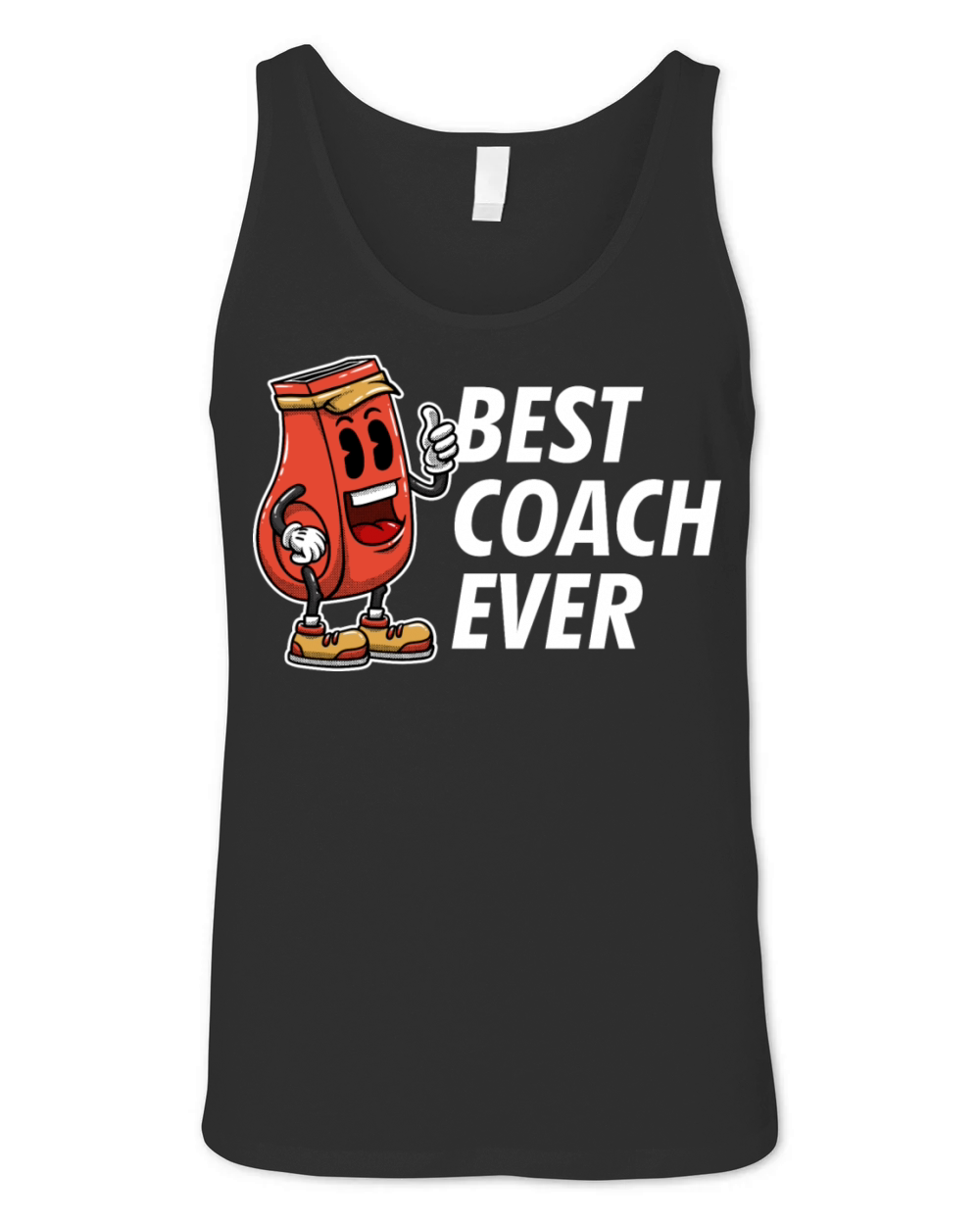 Best Coach Ever Coaching Appreciation Mentor Thank Unisex Jersey Tank