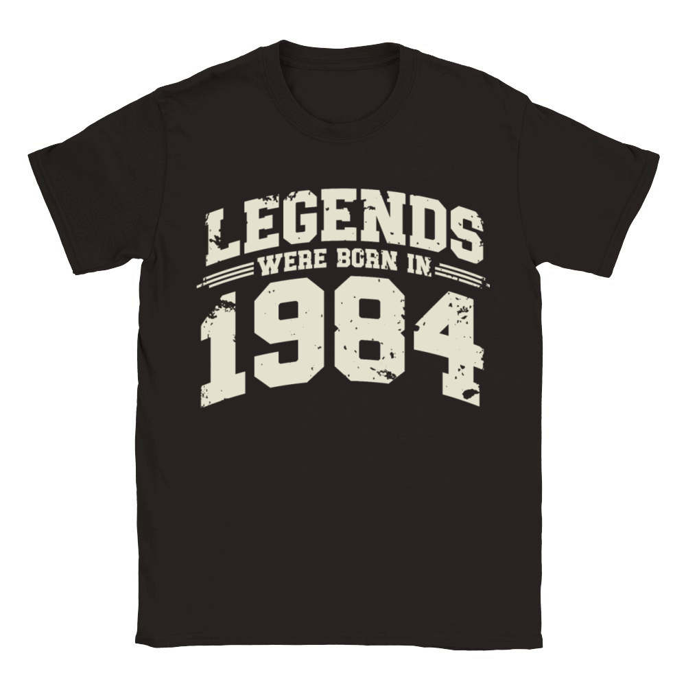 Legends were born in 1984 Classic Kids Crewneck T-shirt