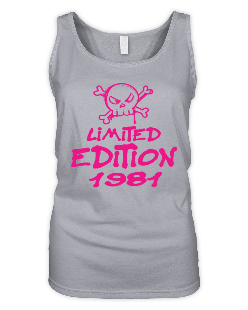 Limited Edition 1981 Birthday 1981 Born Organic Women's Tank Top