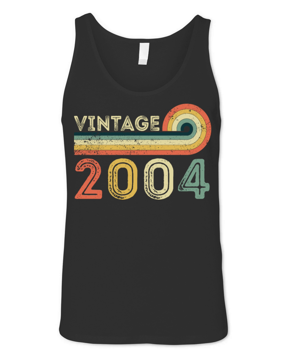 Vintage 2004 Born in 2004 Birthday 2004 Bday shirt Unisex Jersey Tank