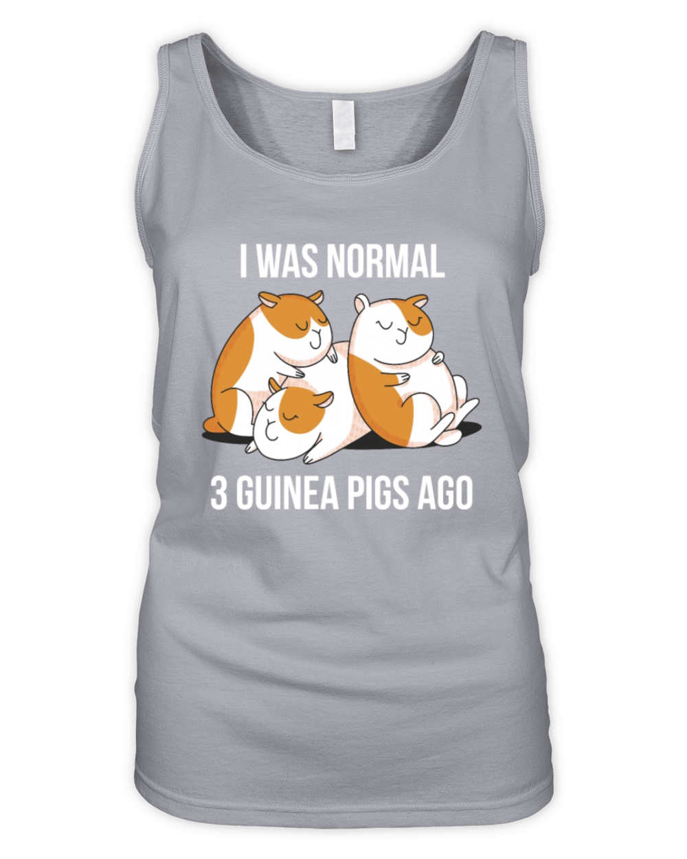 I Was Normal 3 Guinea Pigs Ago Funny Pet Lover Organic Women's Tank Top