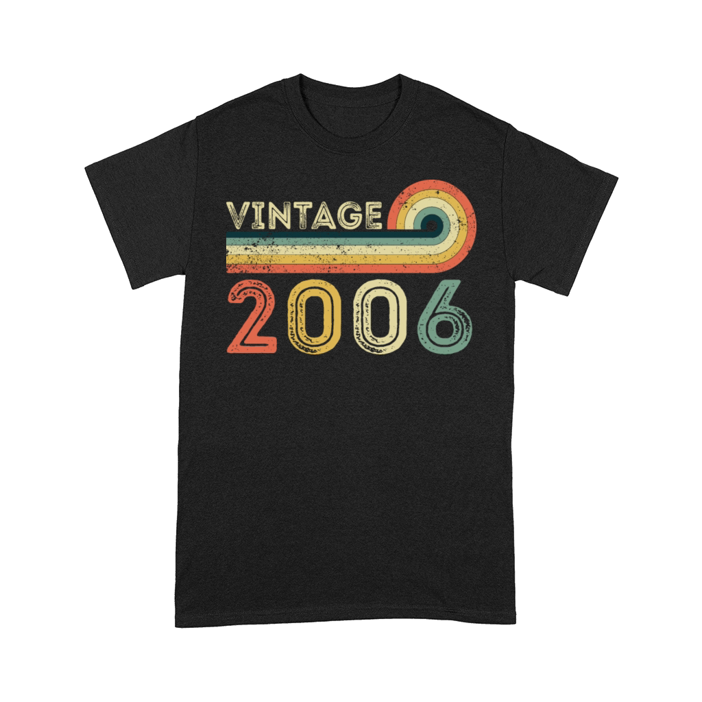 Vintage 2006 Born in 2006 Birthday Bday Gift Comfort T-shirt