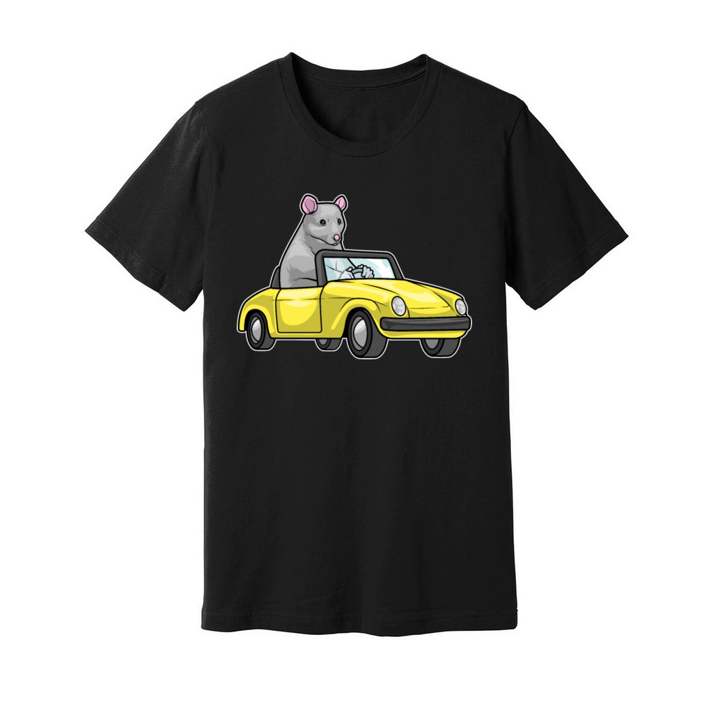 Rat Car Unisex Jersey Tee