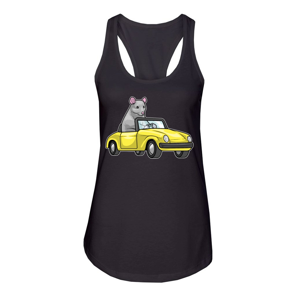 Rat Car Women's Racerback Tank