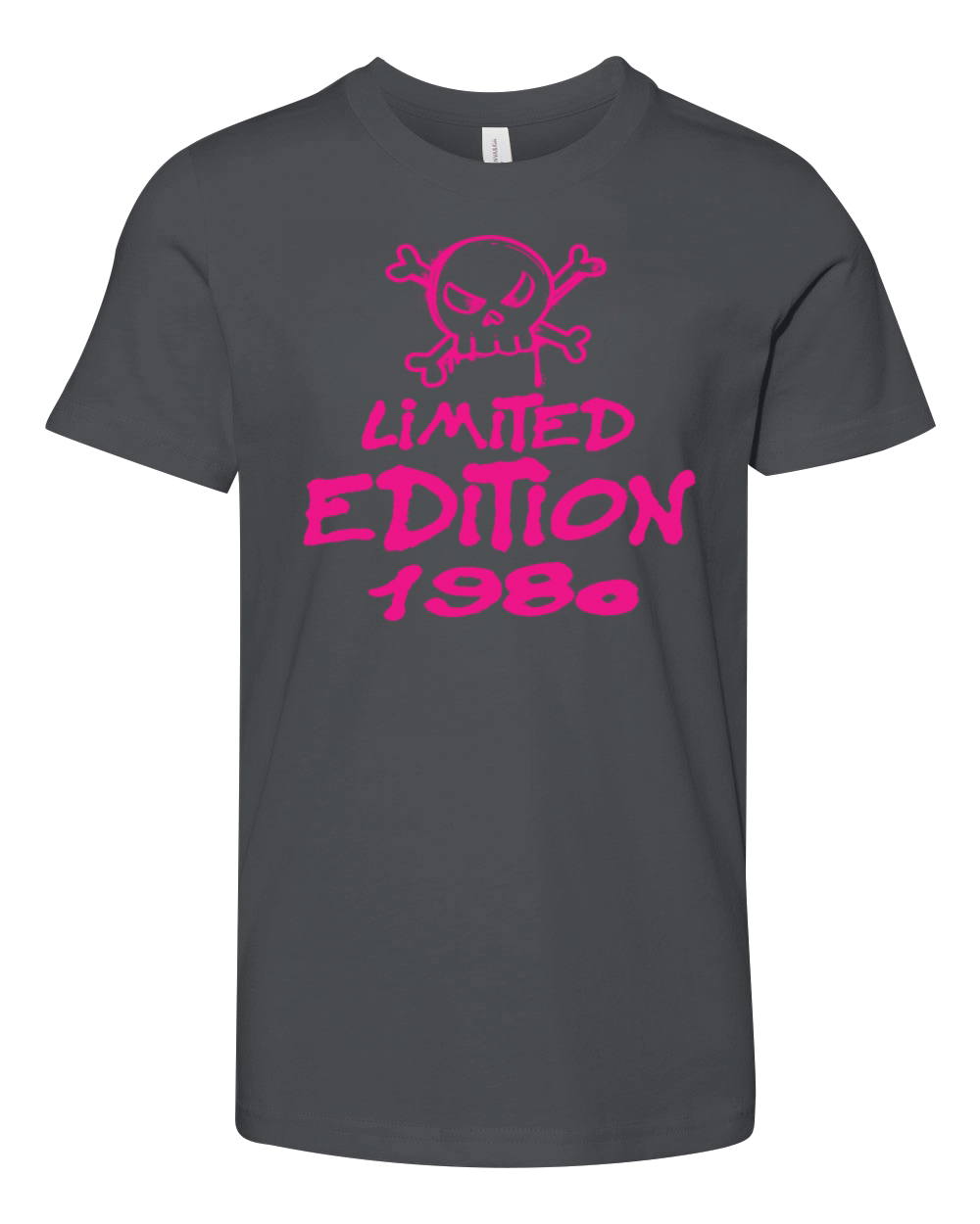 Limited Edition 1980 Birthday 1980 Born Youth Unisex Jersey Tee