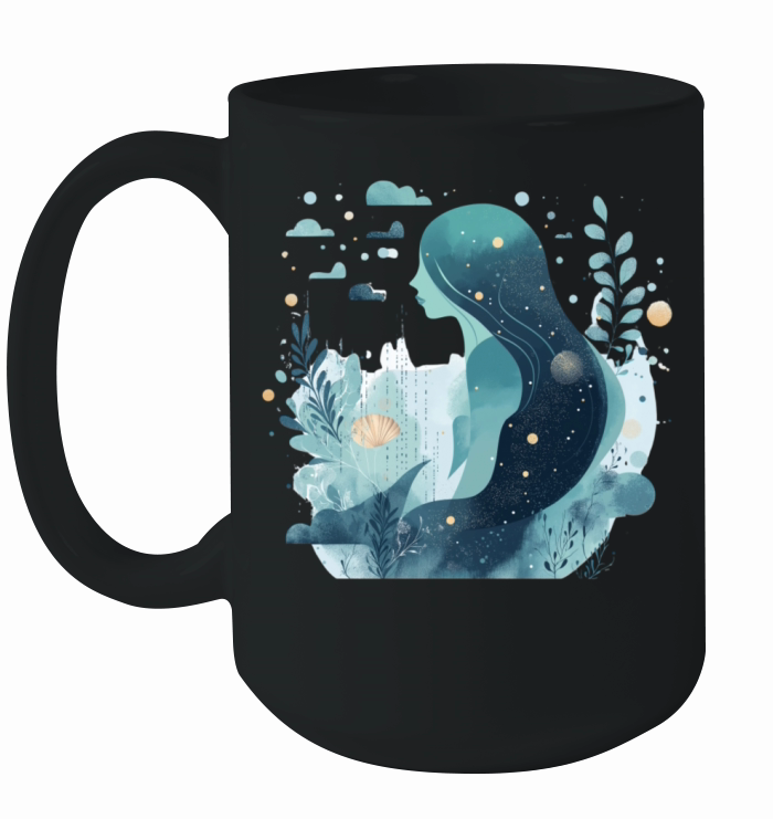 Sea Mermaid Ceramic Mug
