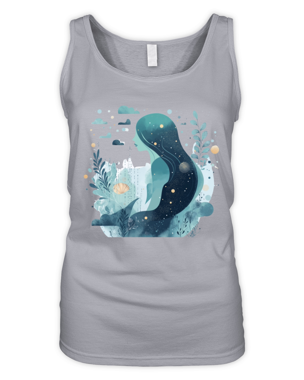 Sea Mermaid Organic Women's Tank Top