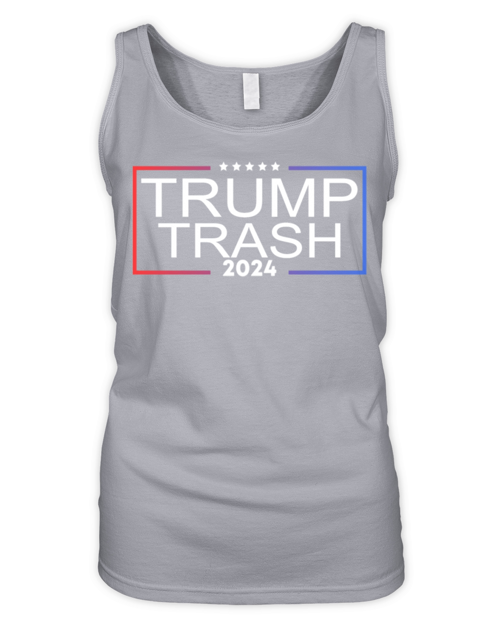 Trump Trash 2024 Grunge Vintage Garbage for Trump Organic Women's Tank Top