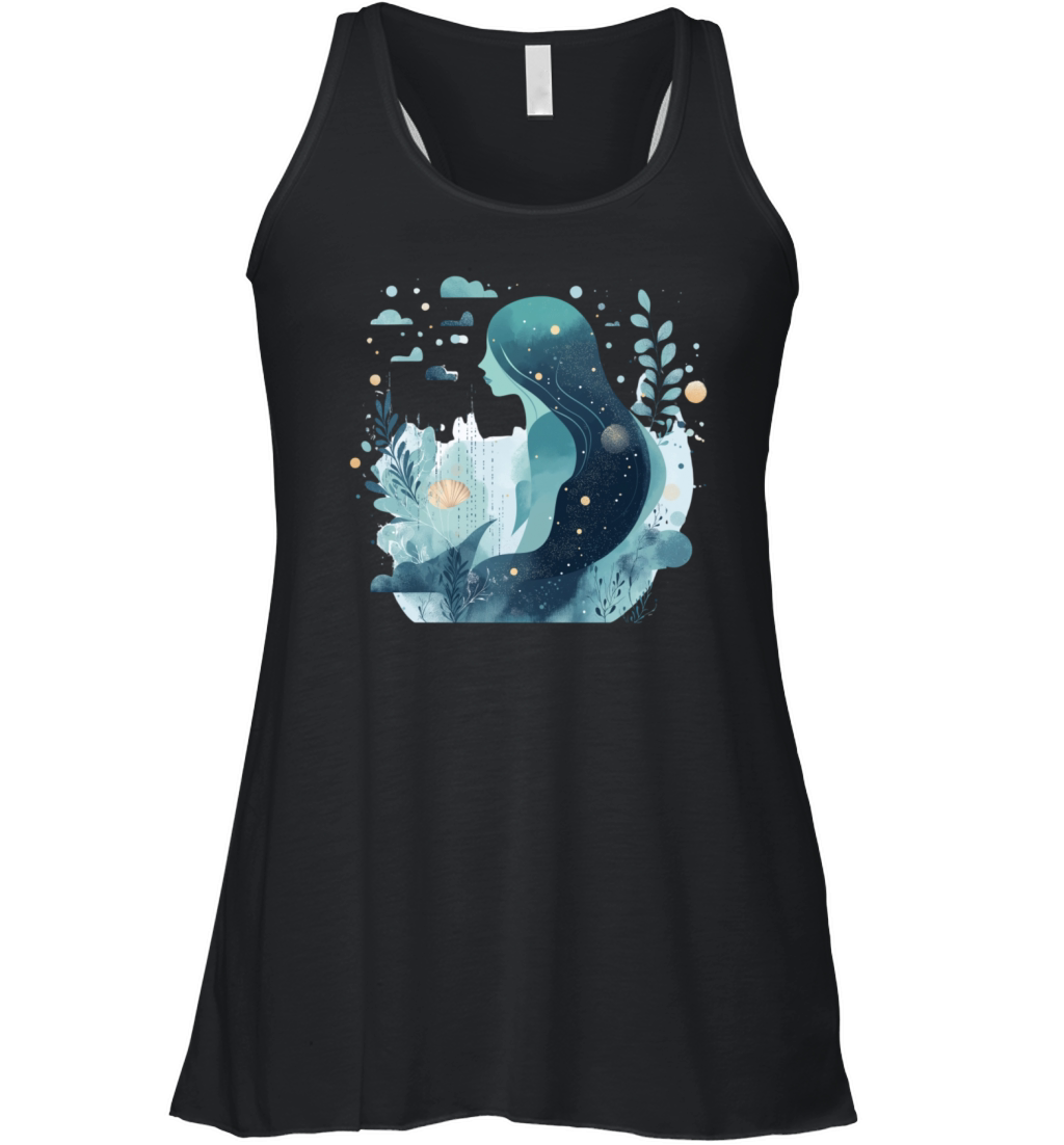 Sea Mermaid Women's Flowy Tank Top