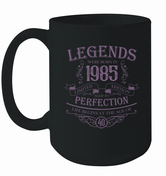 Born 1985 Aged to Perfection Vintage Ceramic Mug