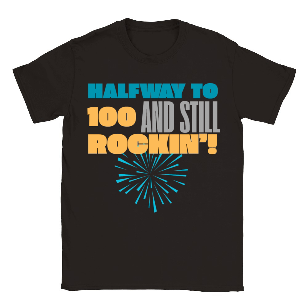 50th Birthday gift Classic Kids Crewneck T-shirt