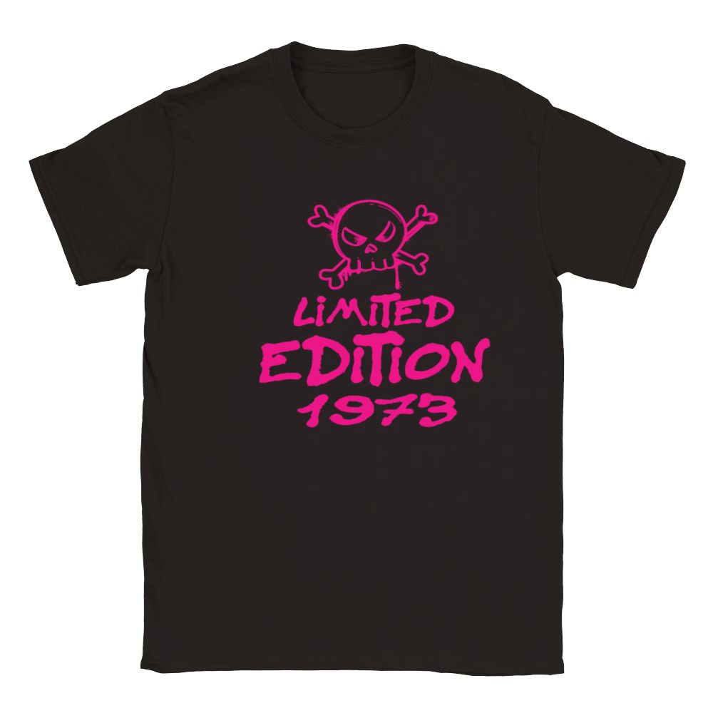 Limited Edition 1973 Birthday 1973 Born Classic Kids Crewneck T-shirt