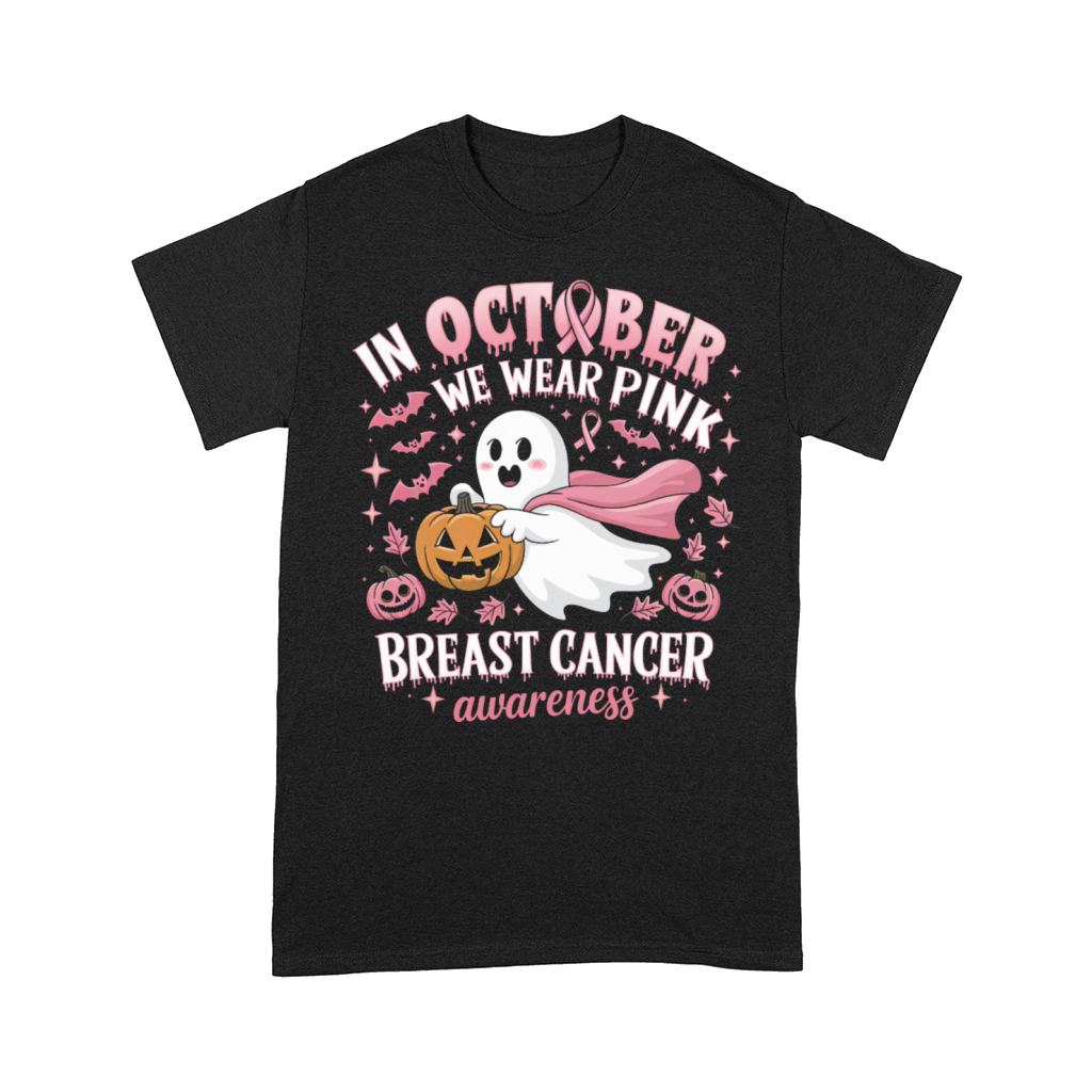 Breast Cancer Awareness In October We Wear Pink Comfort T-shirt