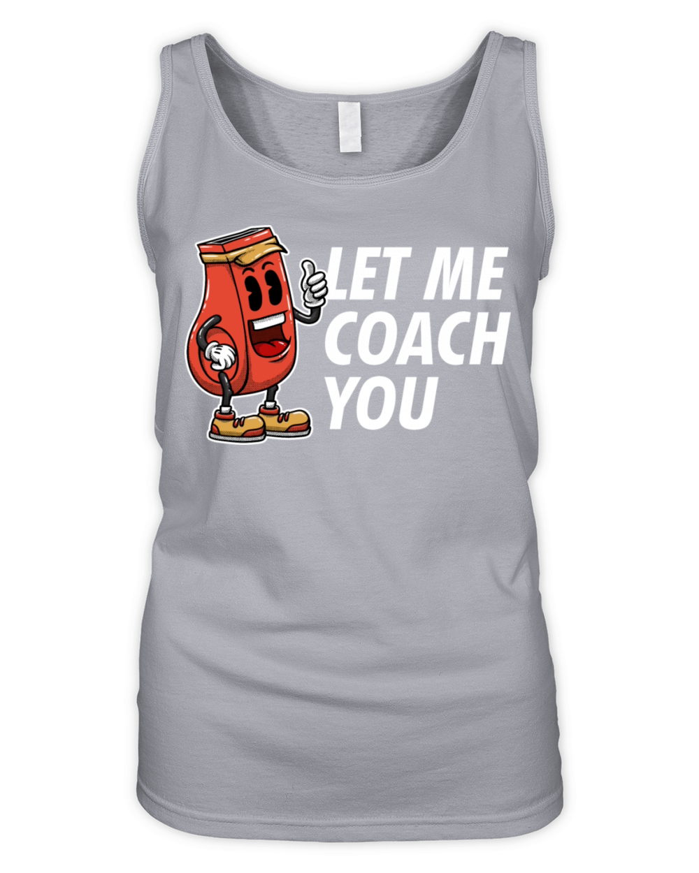 Let Me Coach You Coaching Sayings Mentor Quotes Tr Organic Women's Tank Top