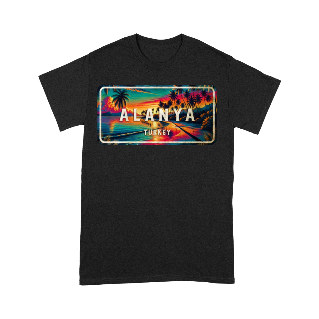 Alanya Turkey vintage sunset sign Premium T-shirt