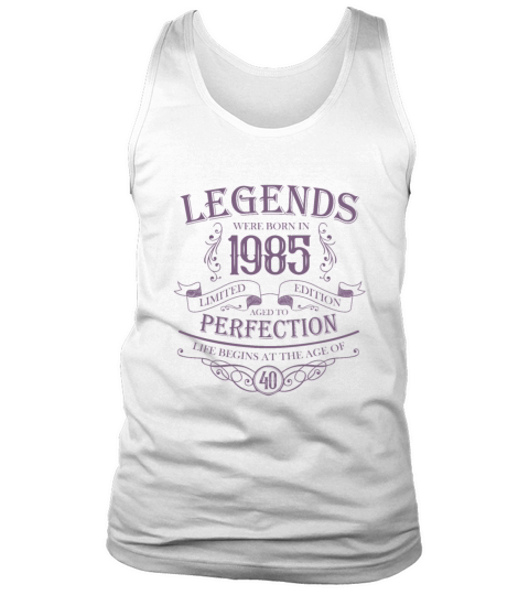 Born 1985 Aged to Perfection Vintage Tank Top Unisex