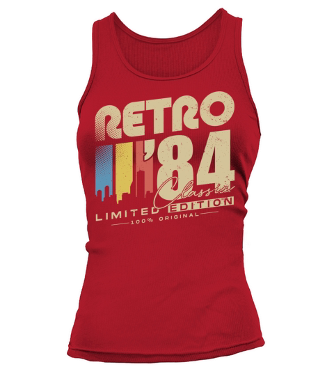 Retro 1984 Classic Jahrgang Geburtstag Geschenk Tank top Woman