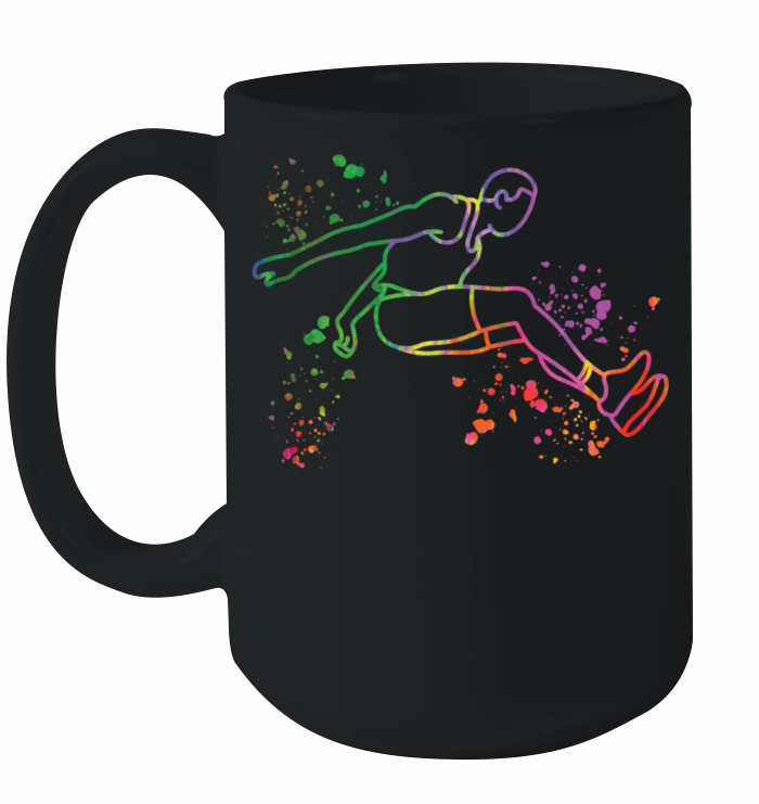 Long Jumper Long Jumping Kids Long Jump Ceramic Mug